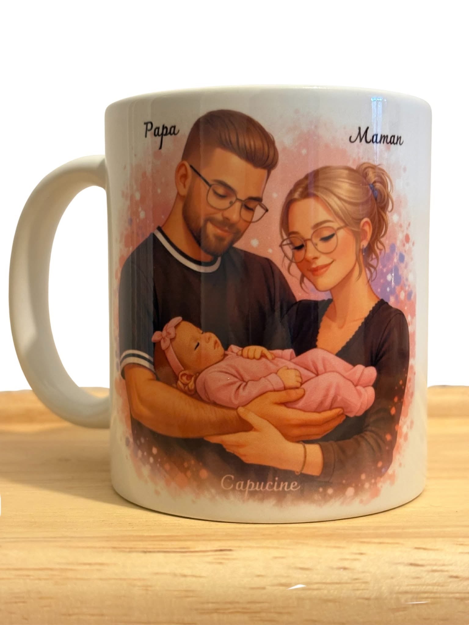 Tasse personnalisée – Anse classique