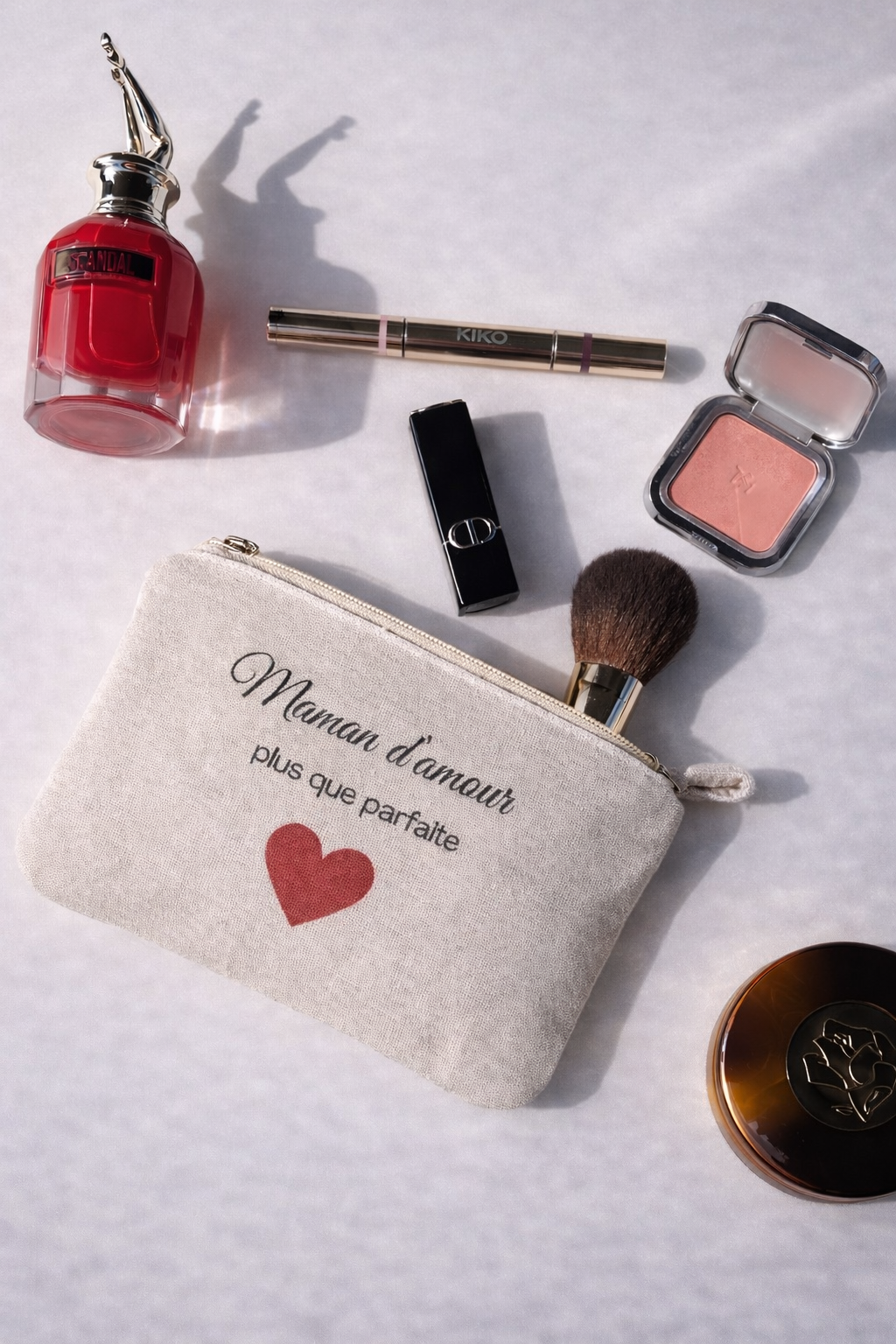 💖 Pochette personnalisée “Maman d’amour” – Cadeau Fête des mères 💐  Un cadeau unique, créé spécialement pour elle ❤️