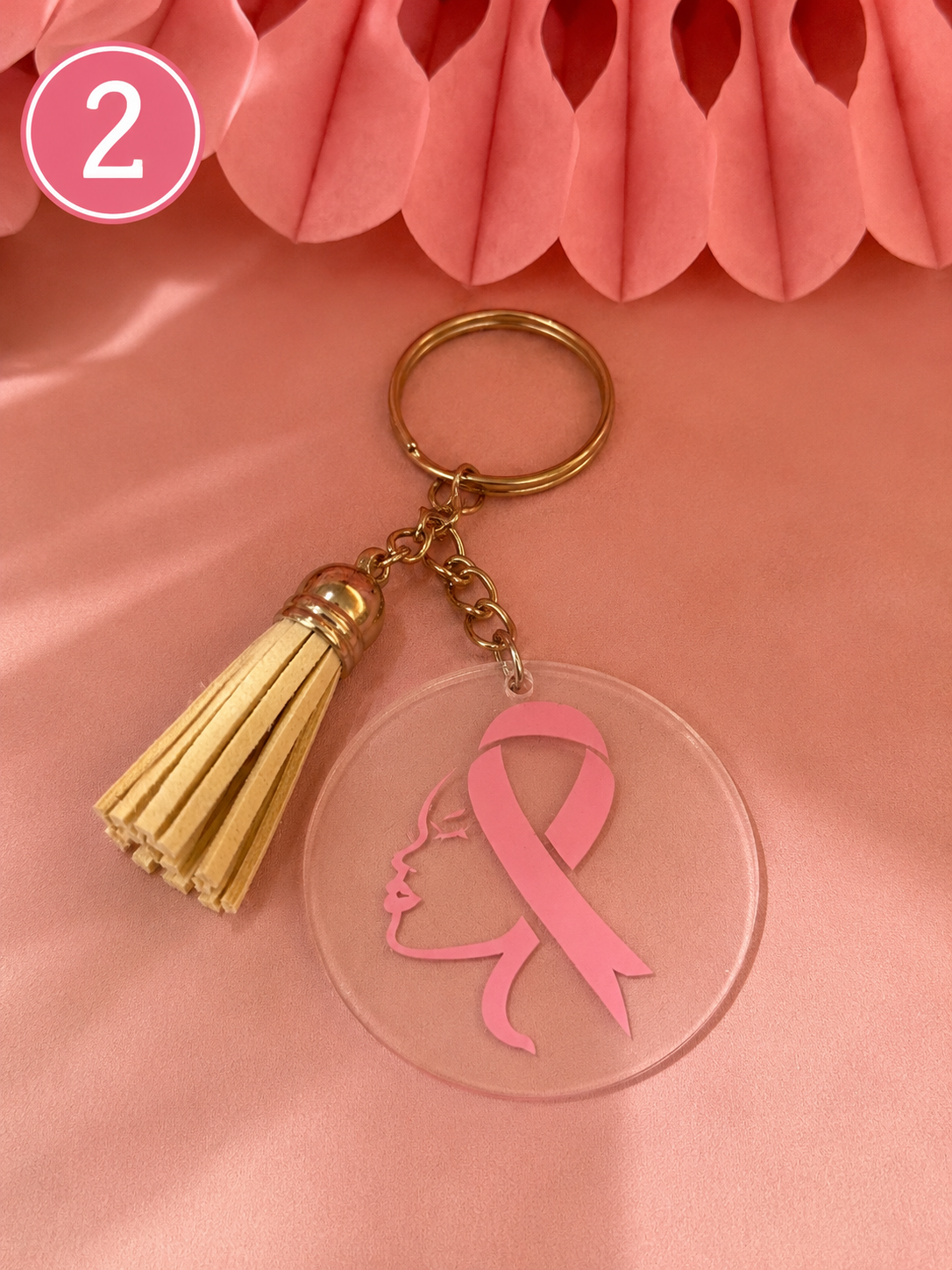 orte-clés Octobre Rose – Collection solidaire | Keléa Créations